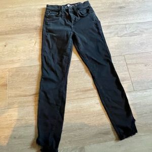 7 for all mankind jeans high waist ankle